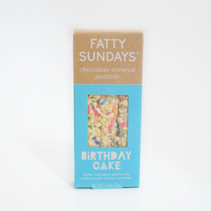 Birthday Cake Chocolate Covered Pretzels