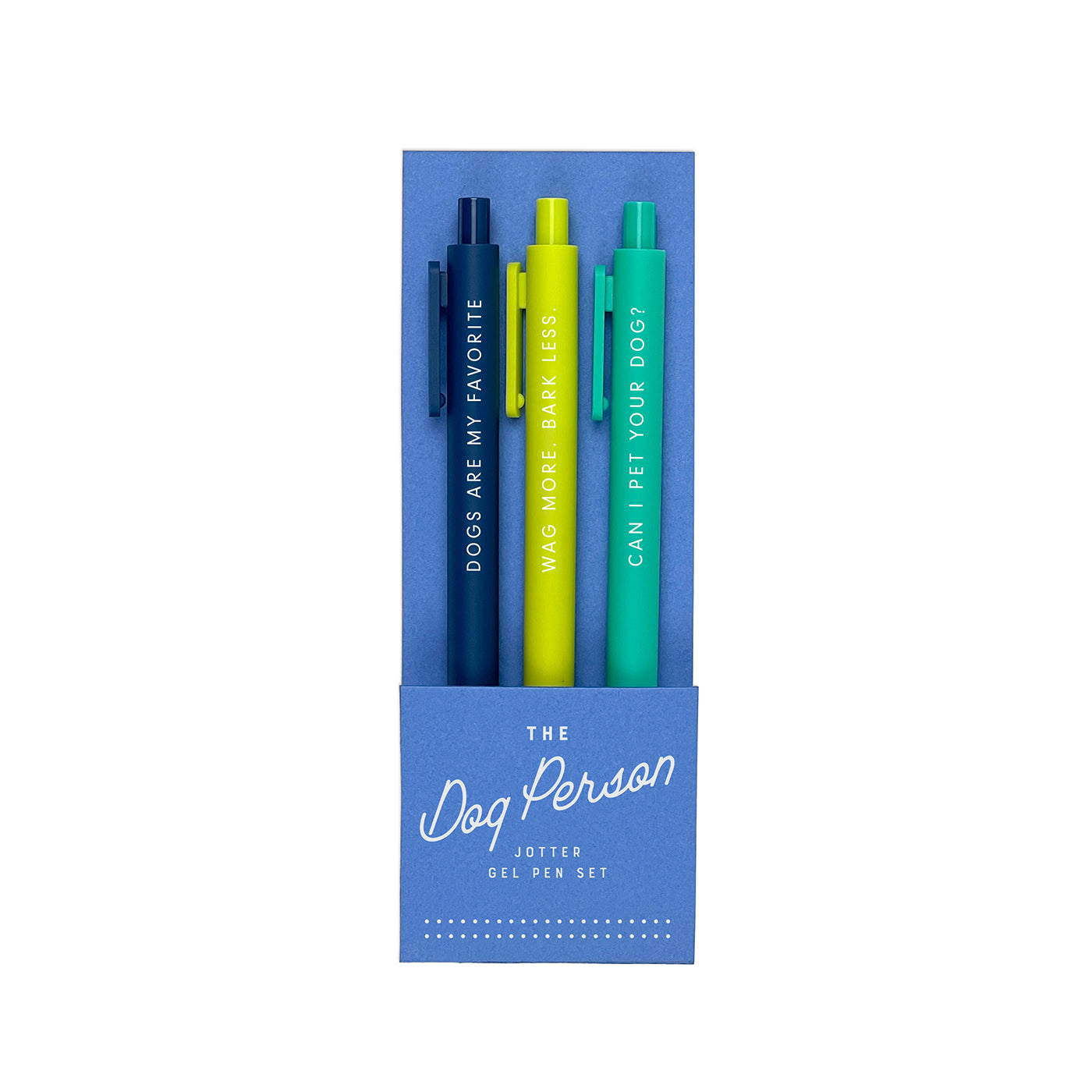 Dog Person Jotter Pen Set