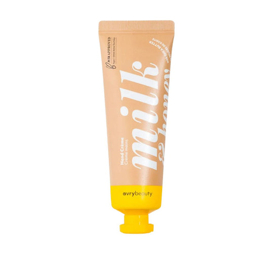 AvryBeauty Milk & Honey Shea Butter Lotion – A vegan, cruelty-free hand & body moisturizer with nourishing shea butter & a warm, comforting scent.