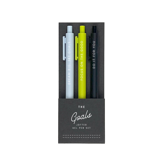 Goals Jotter Pen Set